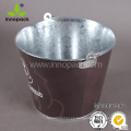 Metal Round Champagne Beer Ice Bucket para bar